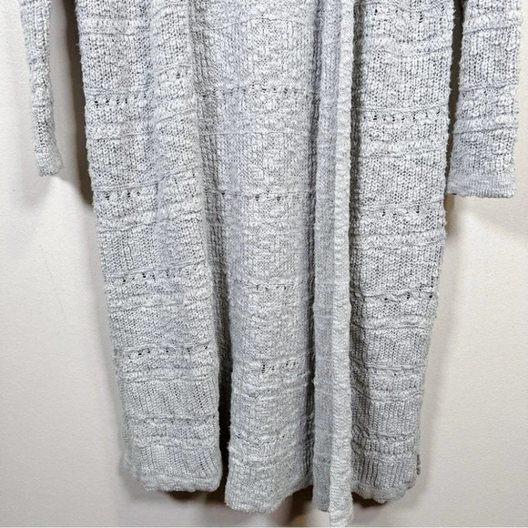 Nicole Miller Women's Size Medium Open Front  Crochet Knit Cardigan - Picture 10 of 16